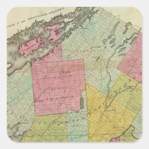 Jefferson County Square Sticker