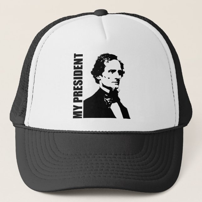Jefferson Davis - My President Trucker Hat (Front)