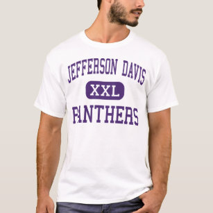 Jefferson Davis - Panthers - High - Houston Texas T-Shirt
