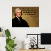 Jefferson Deficit Quote Poster (Home Office)