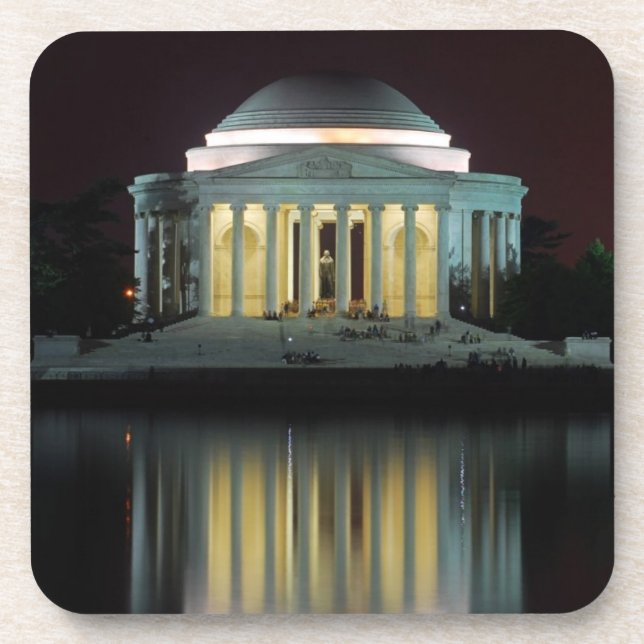 Jefferson Memorial Coaster (Front)