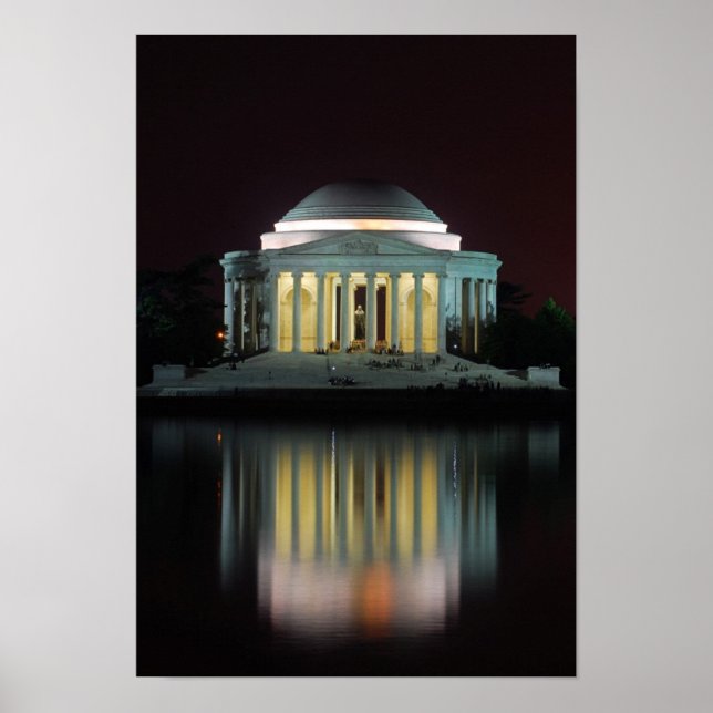 Jefferson Memorial Poster (Front)