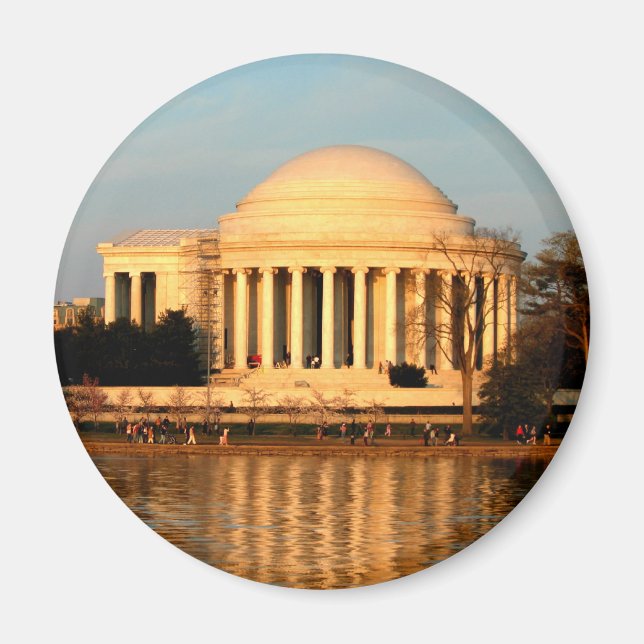 Jefferson Mermorial Magnet (Front)