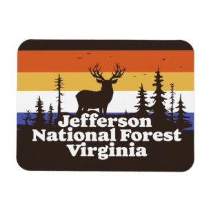 Jefferson National Forest Virginia Magnet