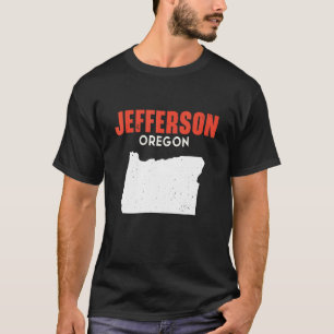 Jefferson Oregon USA State America Travel Oregonia T-Shirt