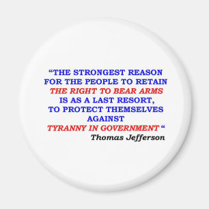 jefferson quote magnet