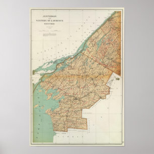 Jefferson, St Lawrence counties Poster