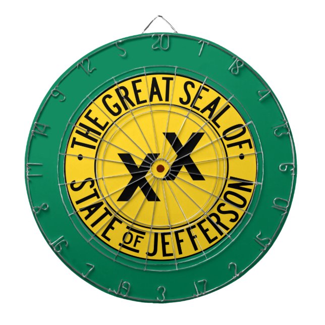 Jefferson State Dartboard (Front)