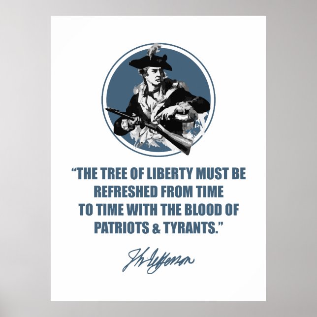 Jefferson -The Tree of Liberty Poster (Front)