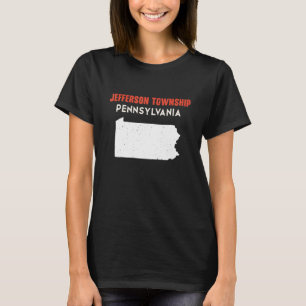 Jefferson township Pennsylvania USA State America  T-Shirt