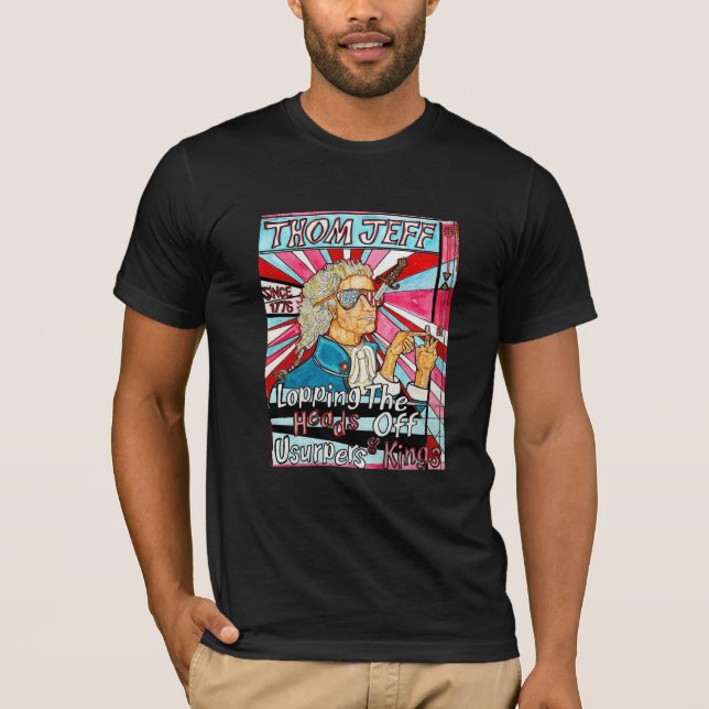 Jefferson Vs. The Grifter T-Shirt (Front)