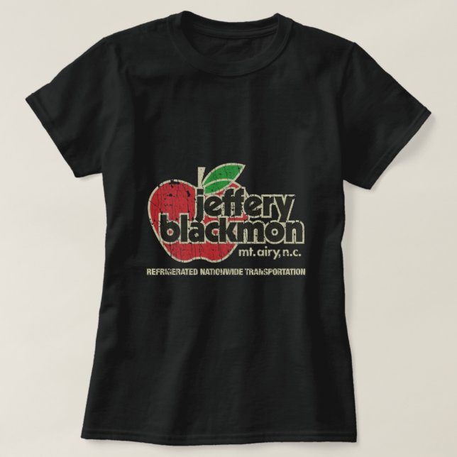 Jeffery Blackmon Trucking 1970 T-Shirt (Design Front)