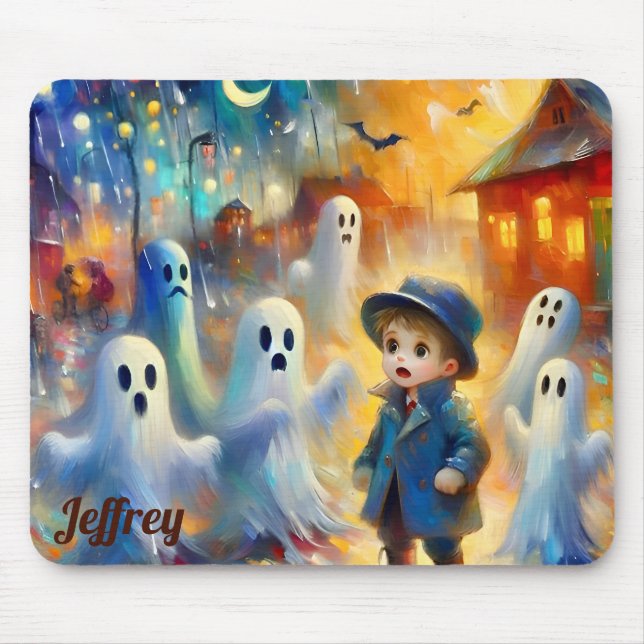 JEFFREY ~ Happy HALLOWEEN ~ Mouse Mat (Front)
