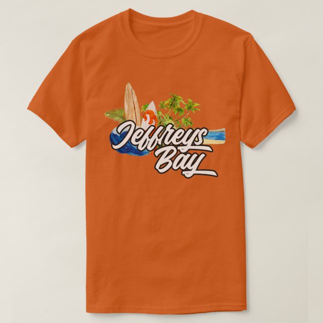 Jeffreys Bay surf T-Shirt (Design Front)