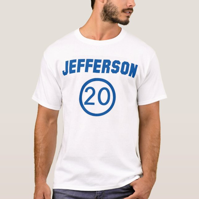 jeffsoccer 20 T-Shirt (Front)