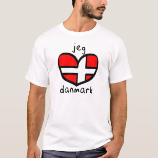 Jeg Elsker Danmark T-Shirt
