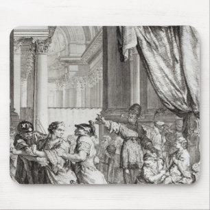 Jehoiada, High Priest of Jerusalem Proclaiming Mouse Mat