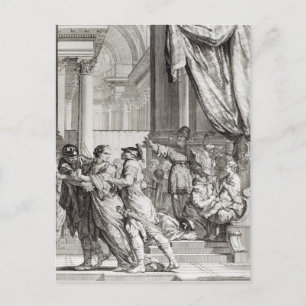 Jehoiada, High Priest of Jerusalem Proclaiming Postcard