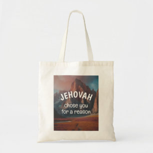 Jehovah Chose You For a Reason   JW Tote Bag