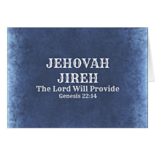 Jehovah Jireh