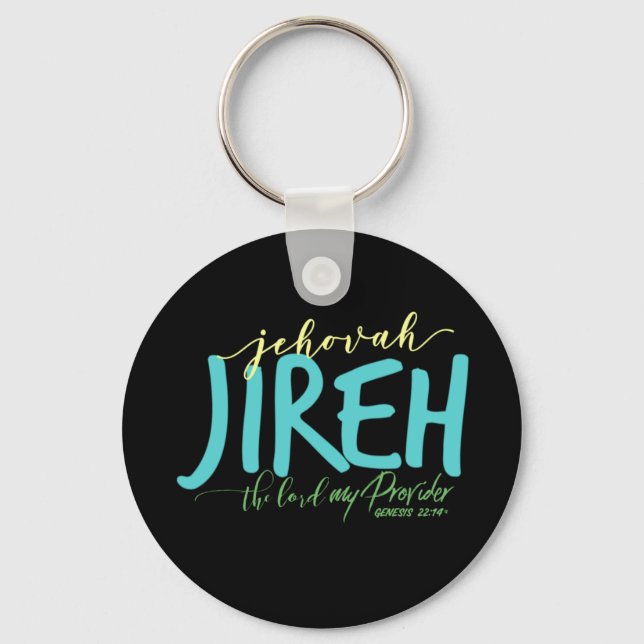 Jehovah Jireh My Provider  Key Chain (Front)