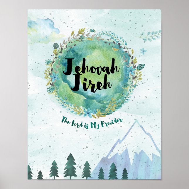 Jehovah Jireh, The Lord Will Provide Poster (Front)