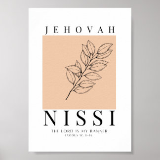 Jehovah Nissi Printable Poster