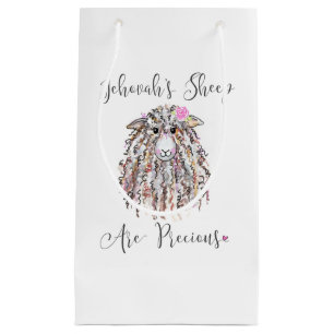 “Jehovah's Sheep Are Precious” Medium Gift Bag
