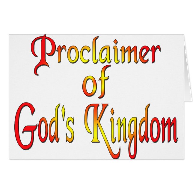 Jehovah's Witness (Front Horizontal)