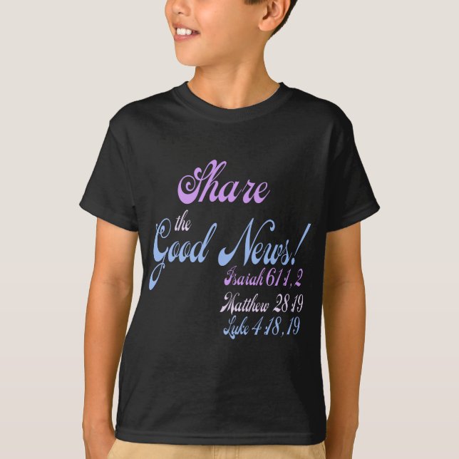 Jehovah's Witness Good News T-Shirt (Front)