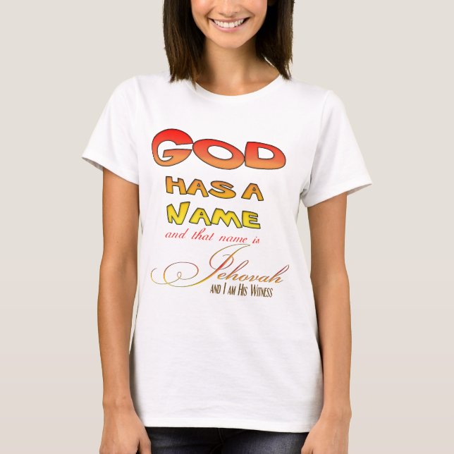 Jehovah's Witness Shirt (Front)