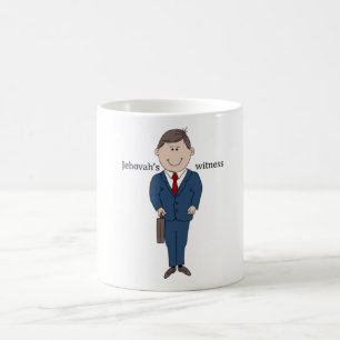 Jehovah's witness with title coffee mug