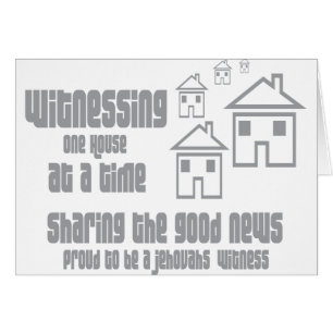 Jehovah's Witness Witnessing