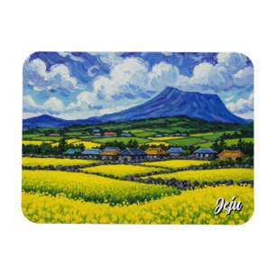 Jeju Island South Korea Travel Magnet