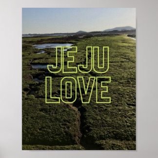 Jeju Love - Jeju - Jeju Island - South Korea Poster