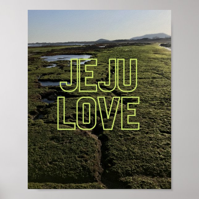 Jeju Love - Jeju - Jeju Island - South Korea Poster (Front)