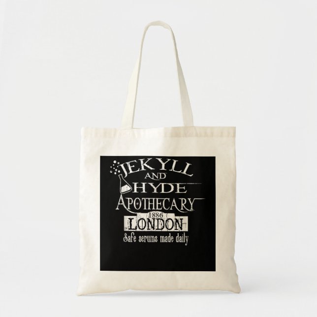 Jekyll and Hyde Apothecary Doctor London 1886 Hall Tote Bag (Front)