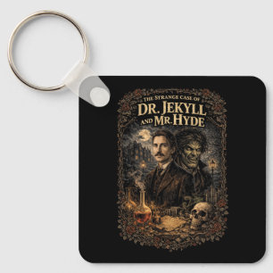 Jekyll and Hyde Key Ring