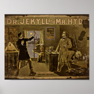 Jekyll and Hyde Poster art