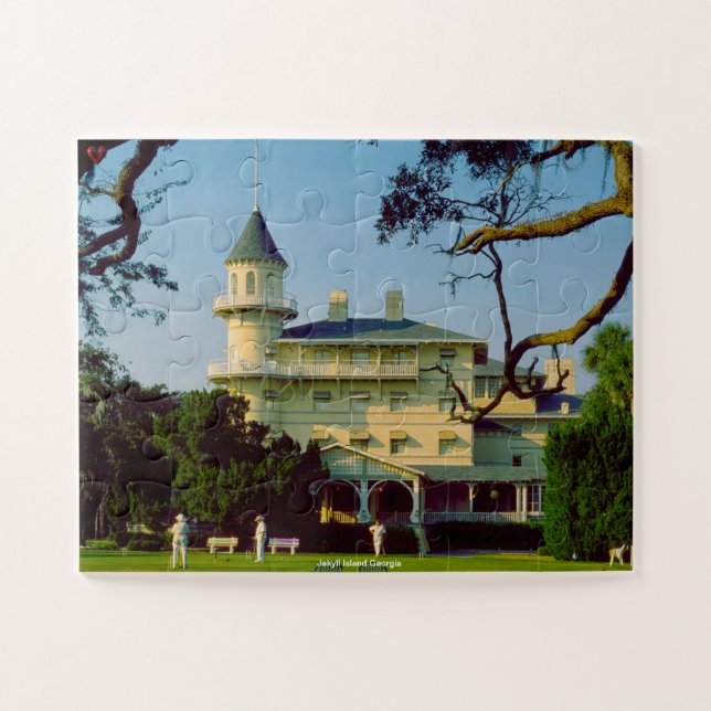 Jekyll Island Georgia Jigsaw Puzzle (Horizontal)