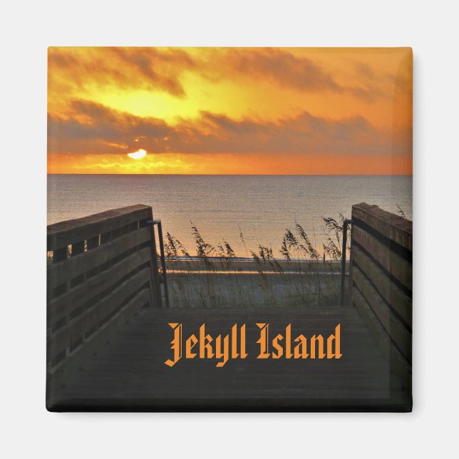 Jekyll Island magnet 2 (Front)