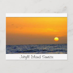 Jekyll Island Sunrise Postcard