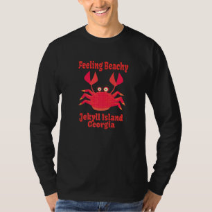 Jekyll Island Vacation  Crab T-Shirt