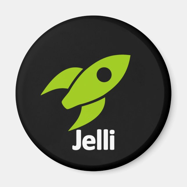Jelli Rocket Magnet (Front)