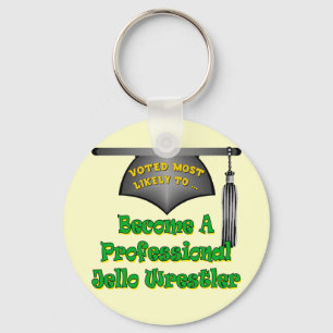 Jello Wrestler Key Ring