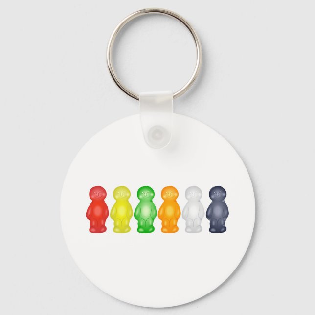 Jelly Babies Key Ring (Front)