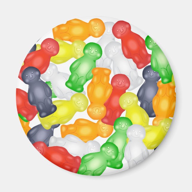 Jelly Babies Magnet (Front)