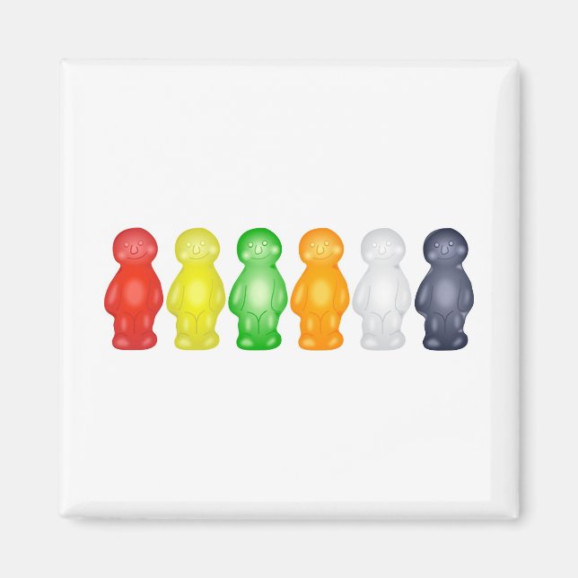 Jelly Babies Magnet (Front)