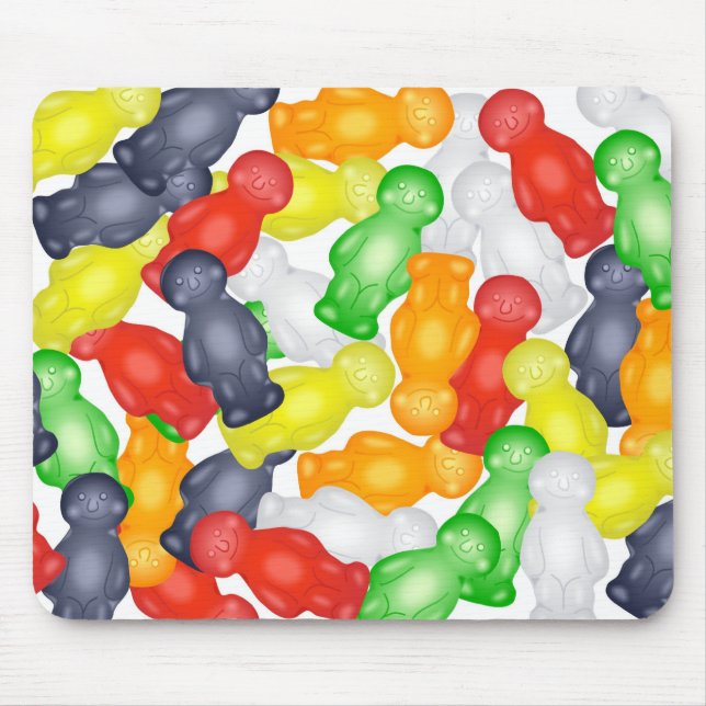 Jelly Babies Mouse Mat (Front)