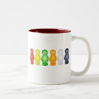 Jelly Babies Two-Tone Coffee Mug